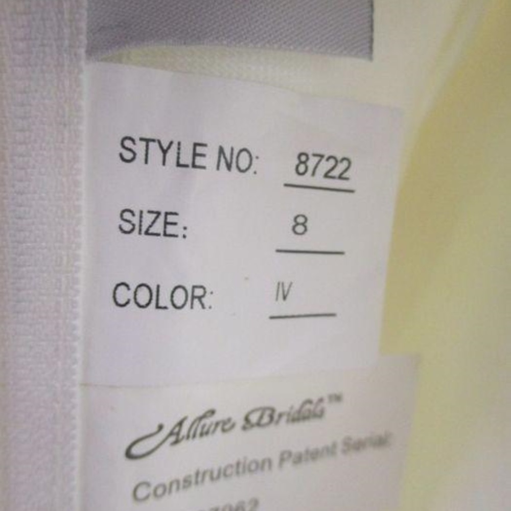 Allure bridals wedding dress NWT - Picture 6 of 7